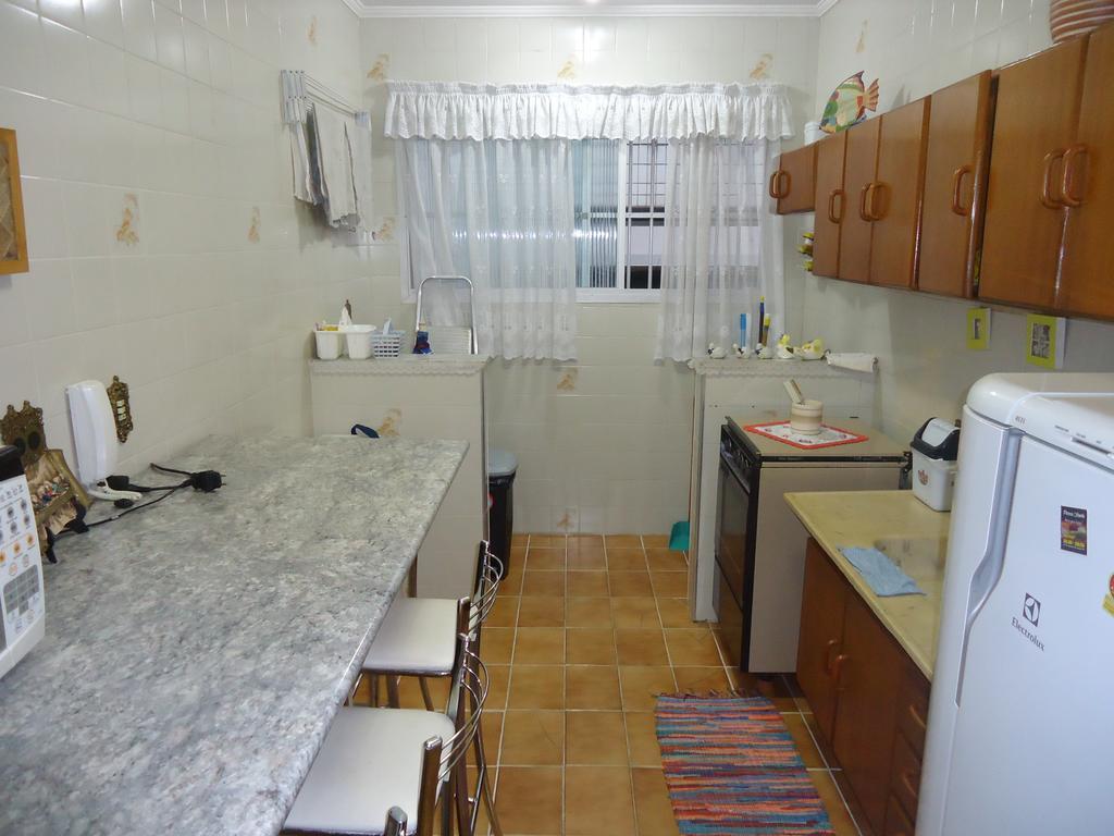 Ferienwohnung Apartamento 1 Quarto Edificio Tokio Praia Grande  Exterior foto